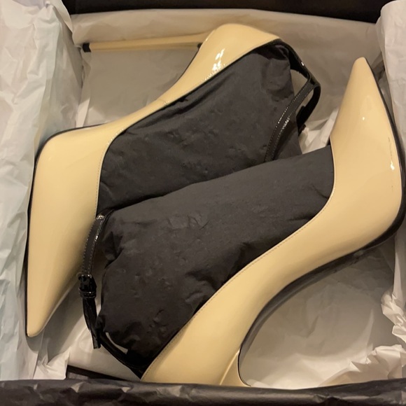 YVSL Saint Laurent Vernis Chiffon Pump - Picture 7 of 9